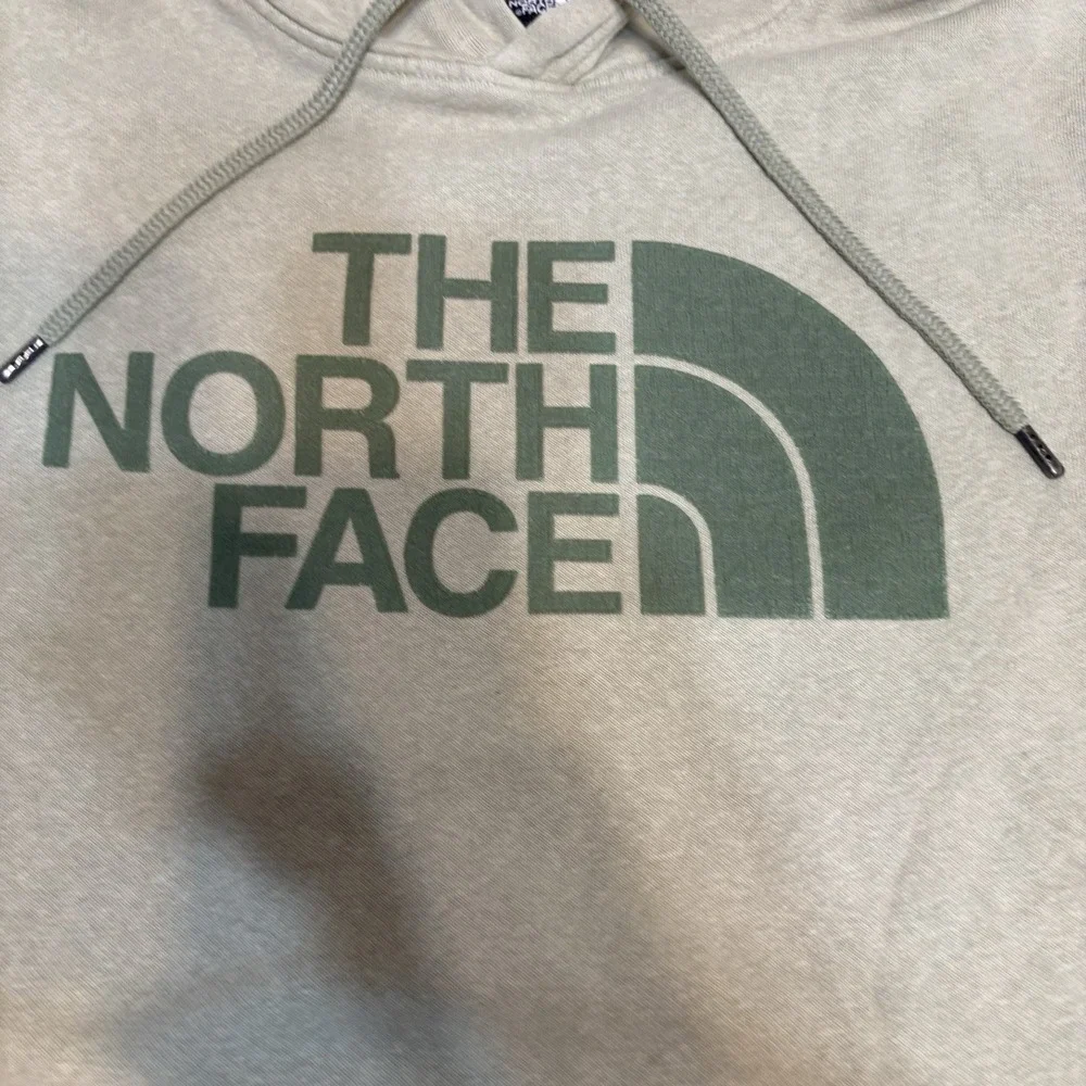 The North Face Hoodie Mens Size L Half Dome Pullover‎ Sweater Light Sage Green